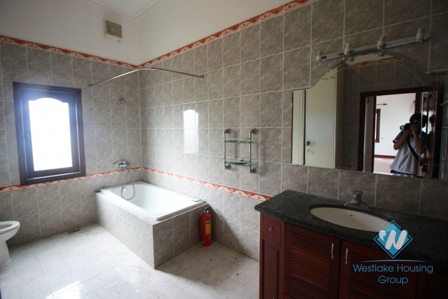 Charming house in a quiet location with lake view for rent in Westlake Tay Ho, Hanoi, Vietnam