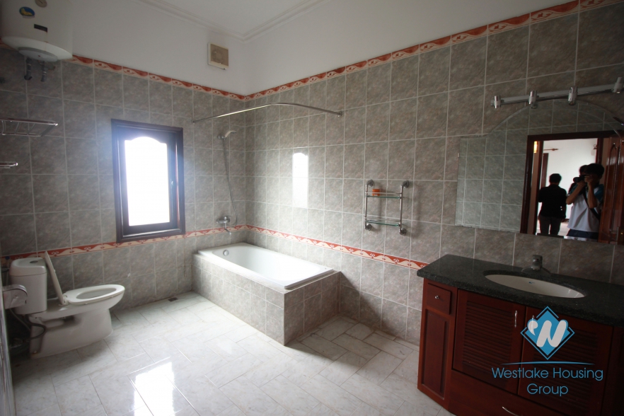 Charming house in a quiet location with lake view for rent in Westlake Tay Ho, Hanoi, Vietnam