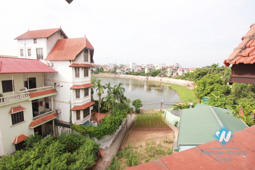 Charming house in a quiet location with lake view for rent in Westlake Tay Ho, Hanoi, Vietnam
