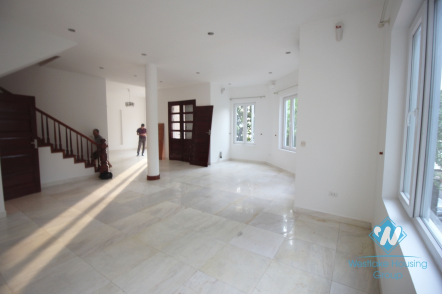 Most beautifully situated lakeside mansion for rent in Tay Ho