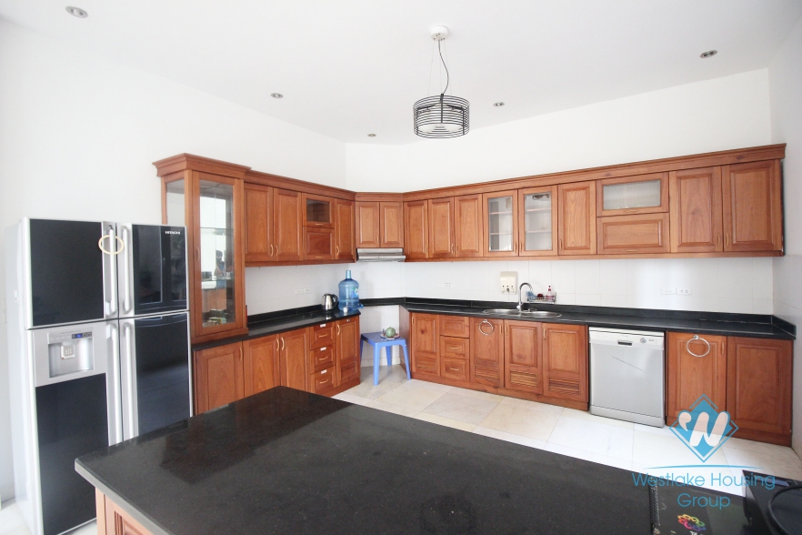 Most beautifully situated lakeside mansion for rent in Tay Ho