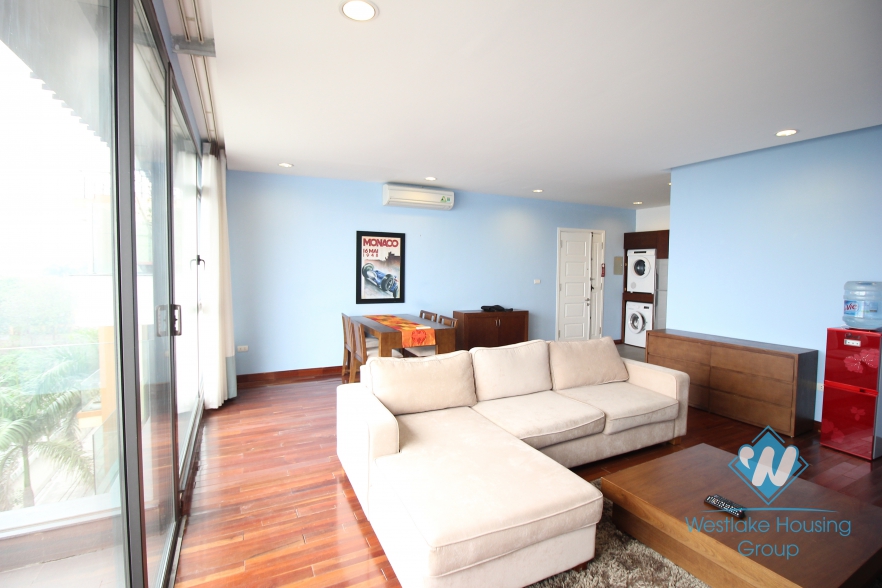 Lakeside lovely apartment for rent in Tay Ho, Hanoi