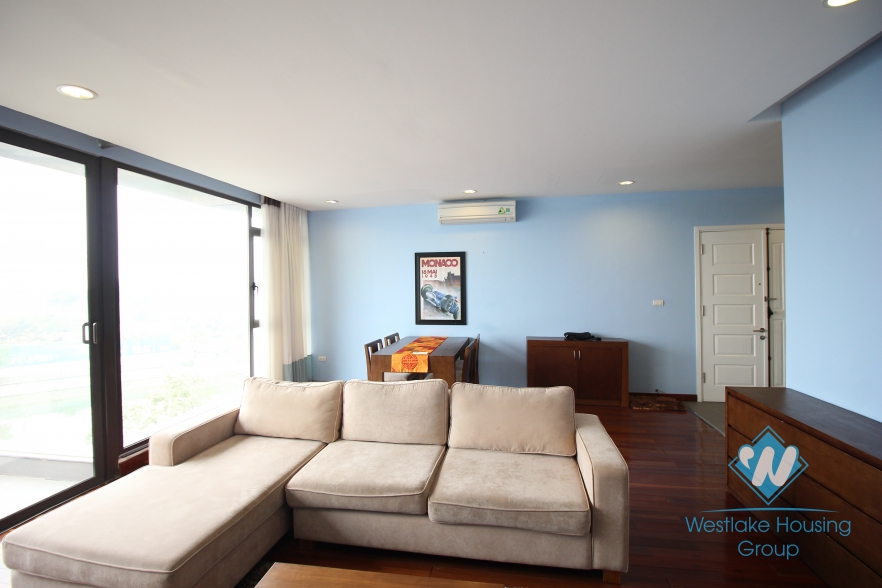 Lakeside lovely apartment for rent in Tay Ho, Hanoi