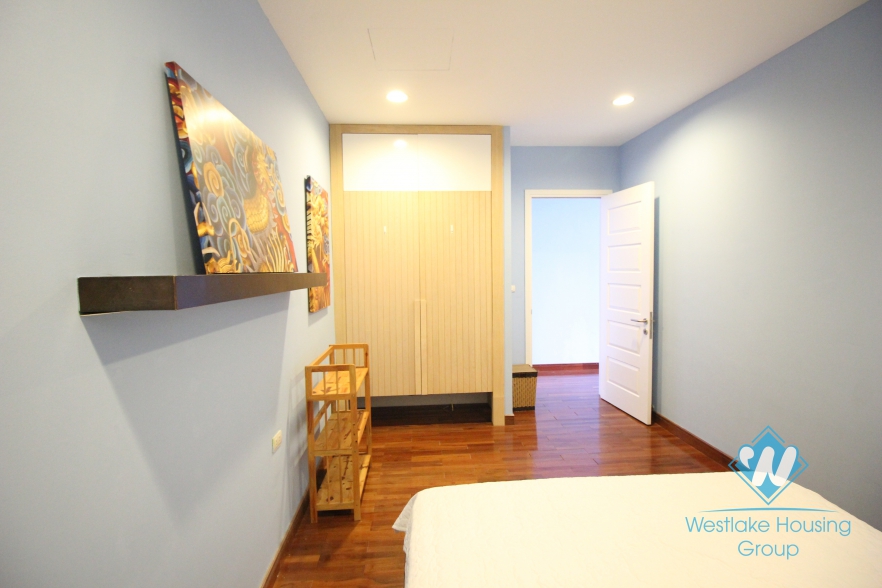 Lakeside lovely apartment for rent in Tay Ho, Hanoi