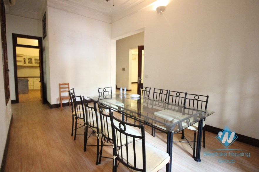 Spacious villa rental with big yard and balcony in the heart of Tay Ho, Ha Noi