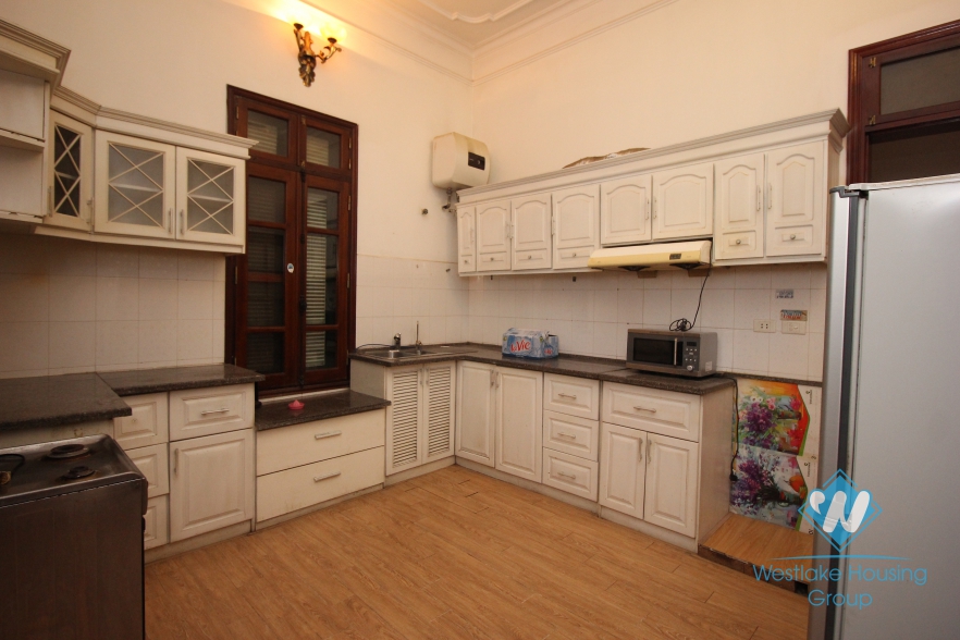 Spacious villa rental with big yard and balcony in the heart of Tay Ho, Ha Noi