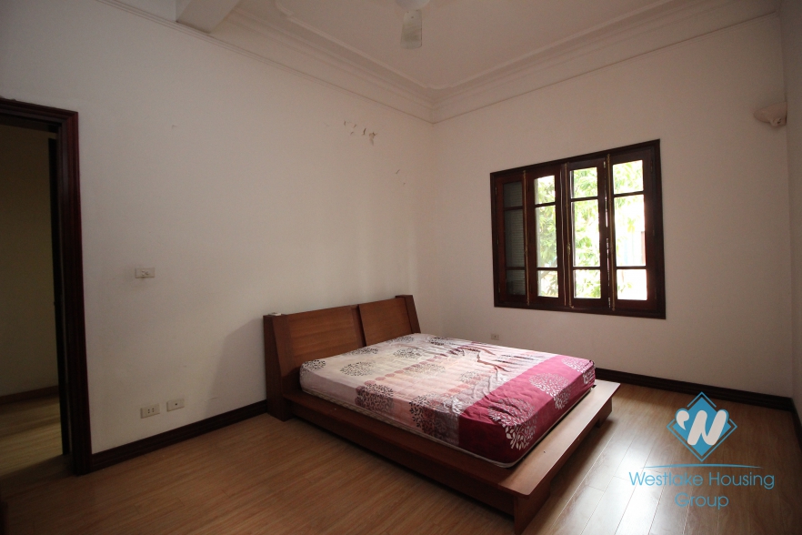 Spacious villa rental with big yard and balcony in the heart of Tay Ho, Ha Noi