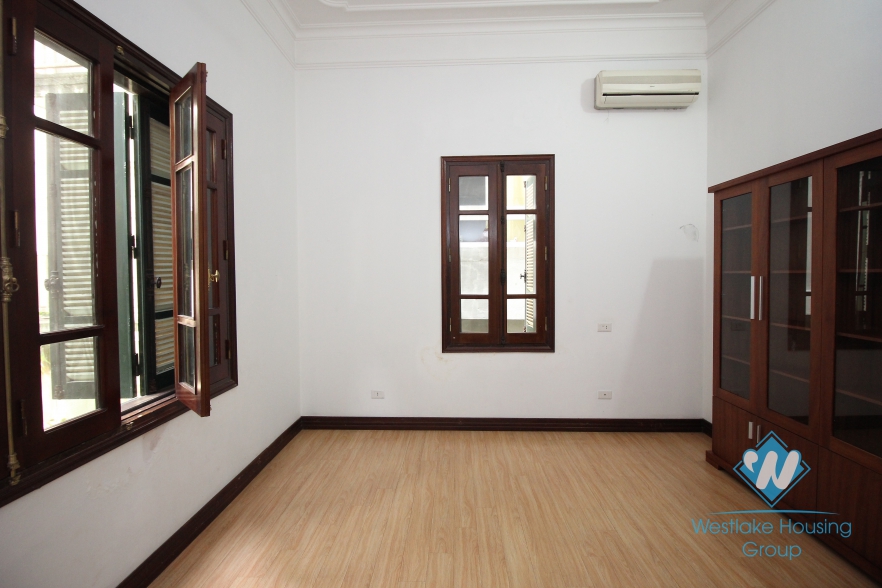 Spacious villa rental with big yard and balcony in the heart of Tay Ho, Ha Noi