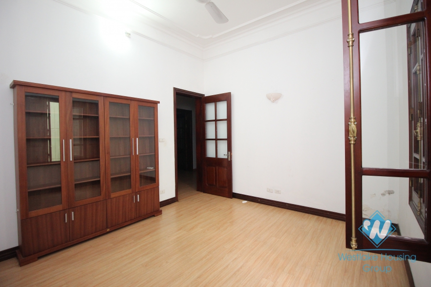 Spacious villa rental with big yard and balcony in the heart of Tay Ho, Ha Noi