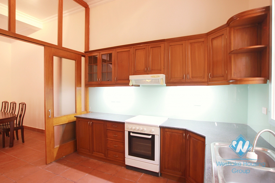 Beautiful house with large garden for rent in To Ngoc Van, Tay Ho - Unfurnished