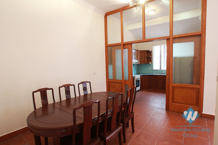 Beautiful house with large garden for rent in To Ngoc Van, Tay Ho - Unfurnished