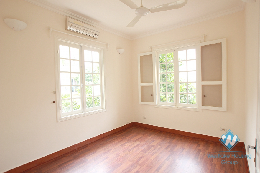 Beautiful house with large garden for rent in To Ngoc Van, Tay Ho - Unfurnished