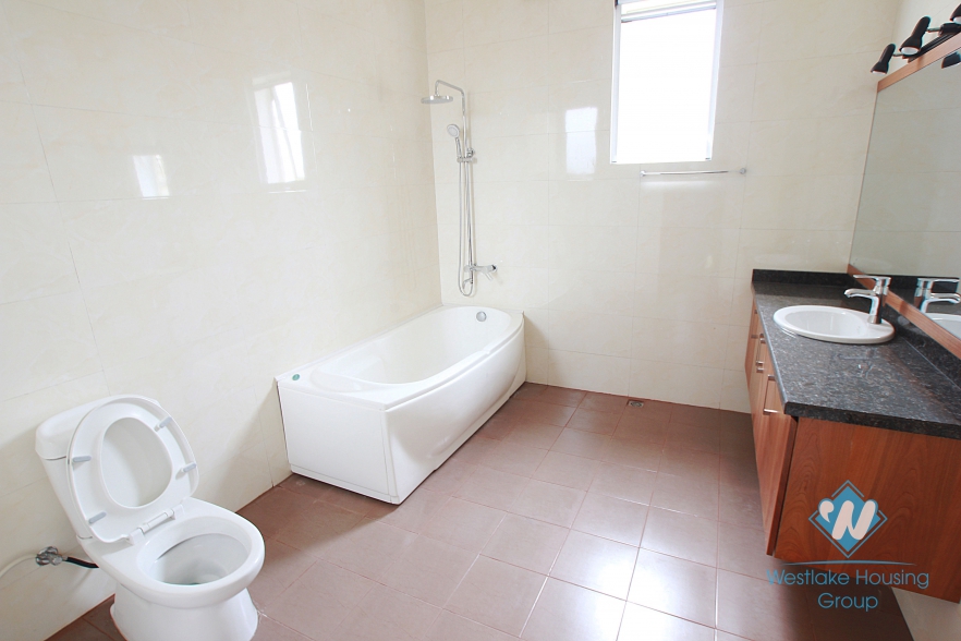 Beautiful house with large garden for rent in To Ngoc Van, Tay Ho - Unfurnished