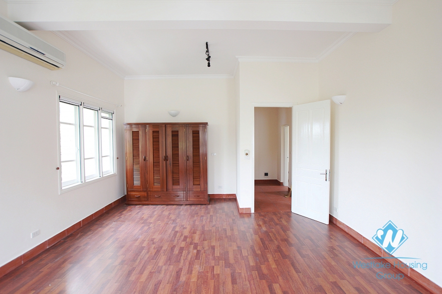 Beautiful house with large garden for rent in To Ngoc Van, Tay Ho - Unfurnished
