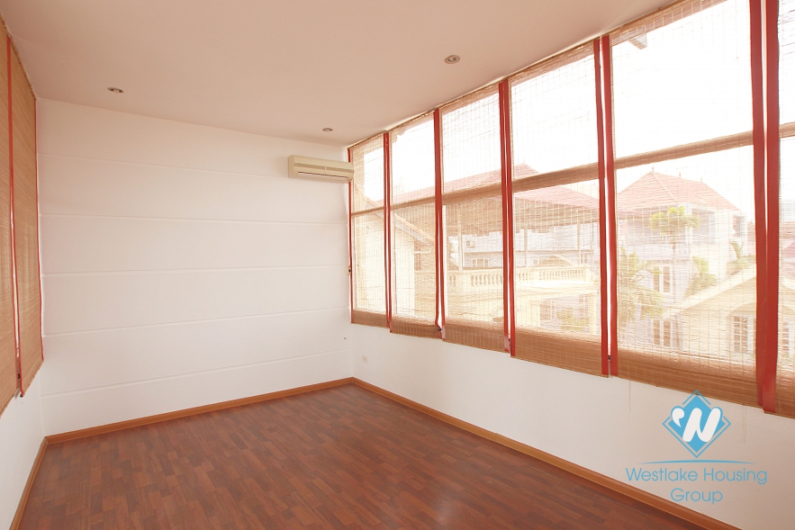 Beautiful house with large garden for rent in To Ngoc Van, Tay Ho - Unfurnished