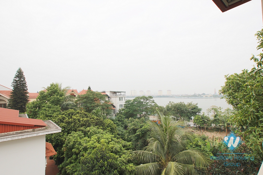 Beautiful house with large garden for rent in To Ngoc Van, Tay Ho - Unfurnished