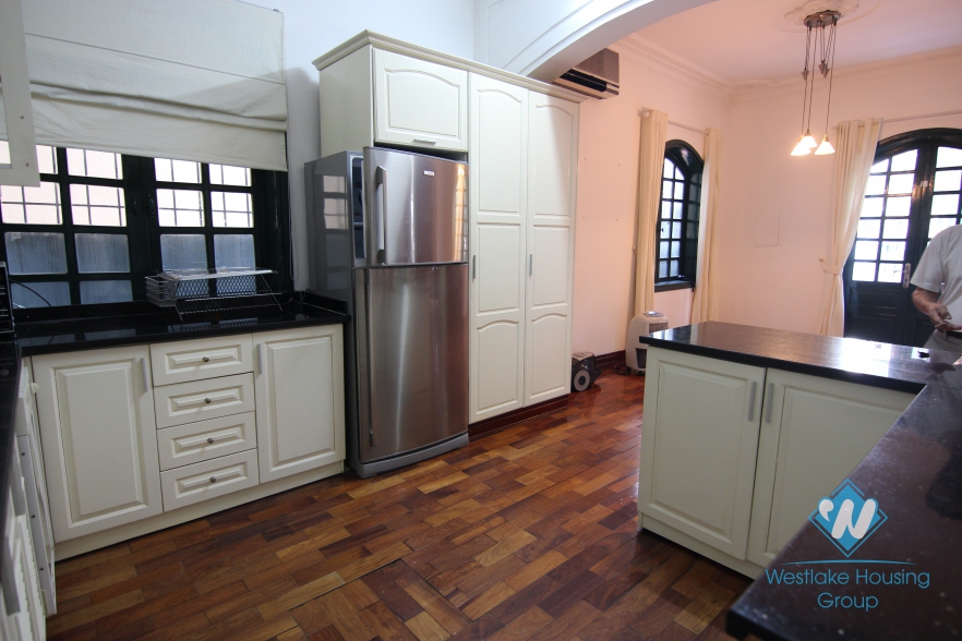 Quiet and bright house with lots of space for rent in Tay Ho