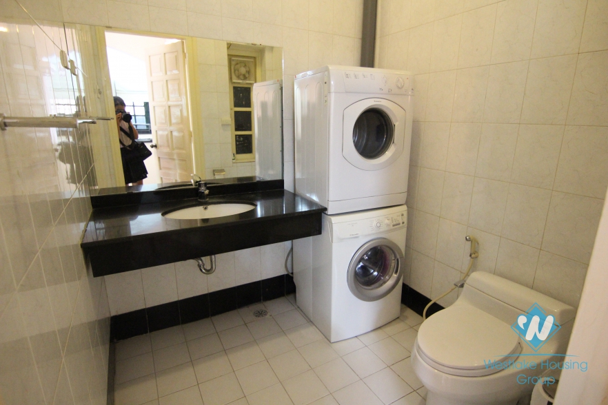 Quiet and bright house with lots of space for rent in Tay Ho