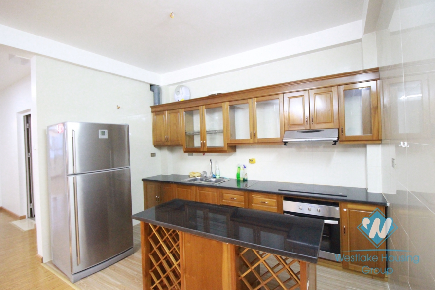 Lake view and unfurniture house for rent in Tay Ho area