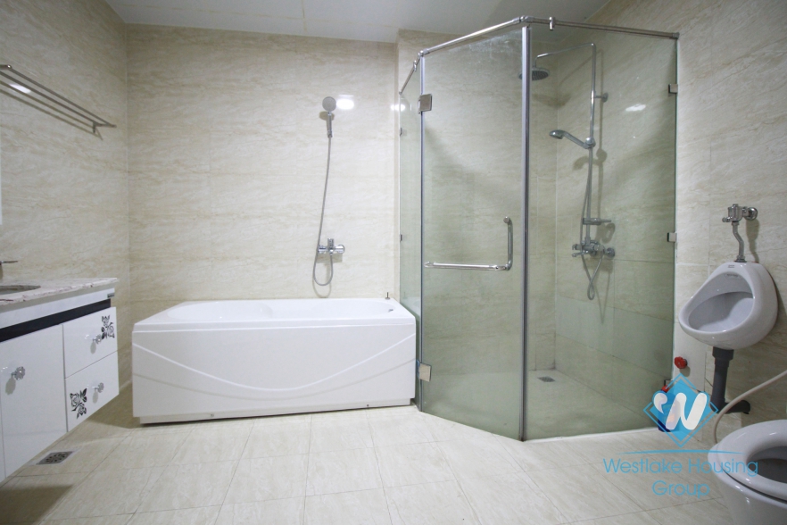 Lake view and unfurniture house for rent in Tay Ho area