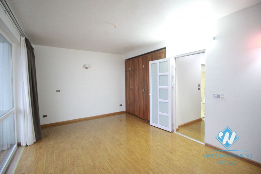 Lake view and unfurniture house for rent in Tay Ho area