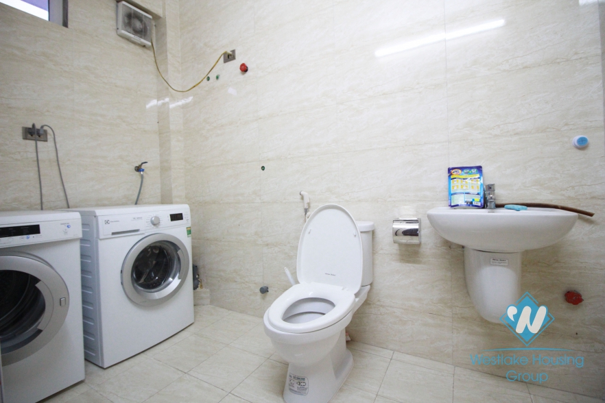 Lake view and unfurniture house for rent in Tay Ho area