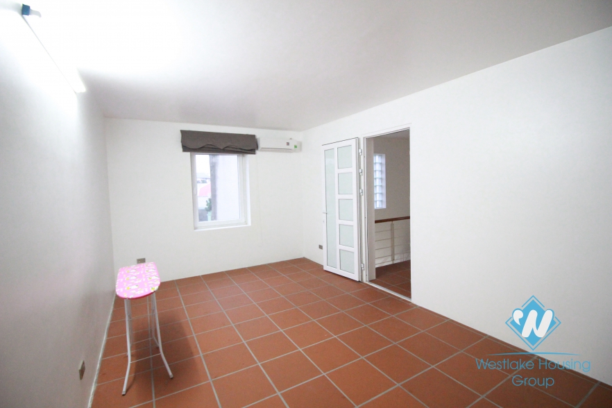 Lake view and unfurniture house for rent in Tay Ho area