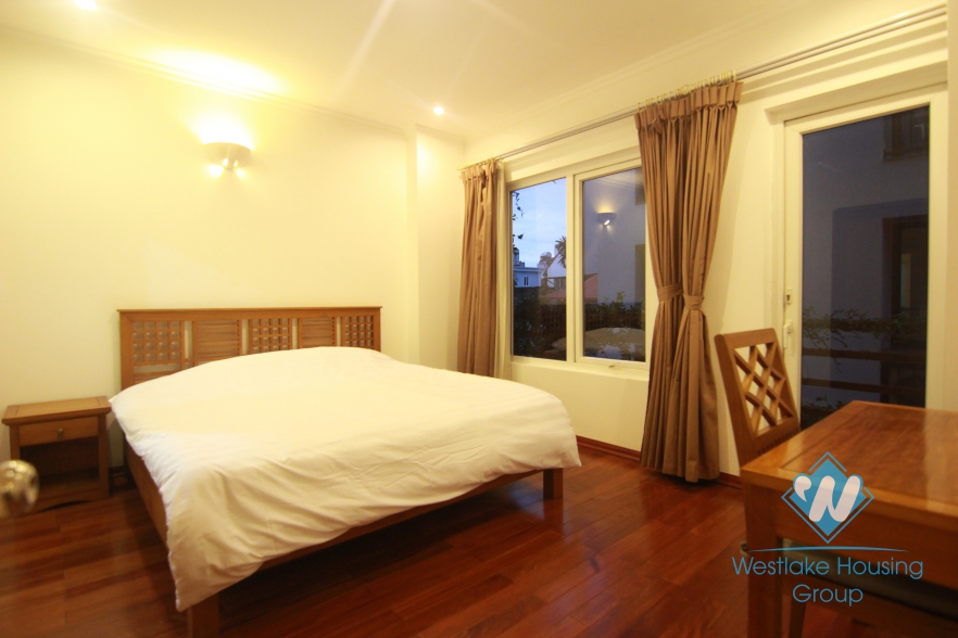 Super spacious apartment with balcony for rent in Westlake, Tay Ho, Hanoi