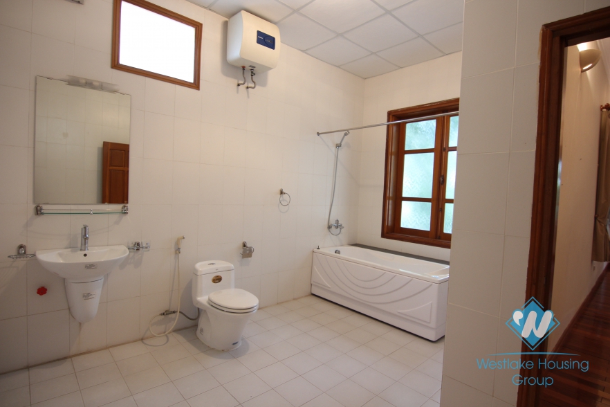 Amazing spacious house with nice garden and swimming pool for rent in Tay Ho