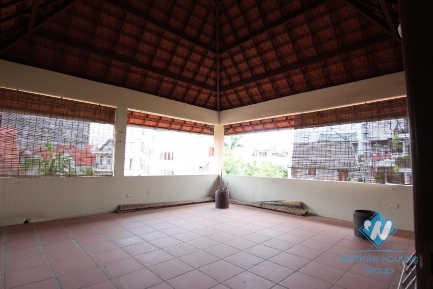 Amazing spacious house with nice garden and swimming pool for rent in Tay Ho