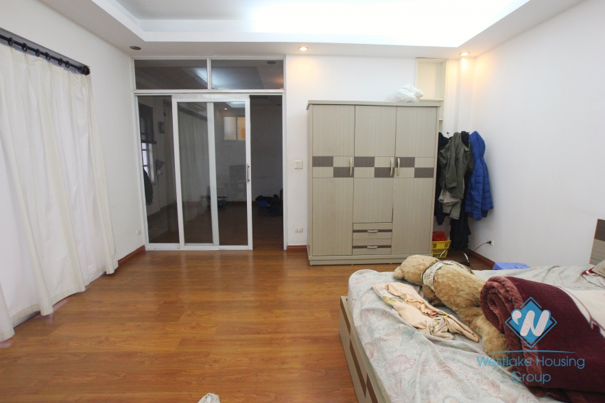 Quiet house for rent in To Ngoc Van Street, Tay Ho, Hanoi