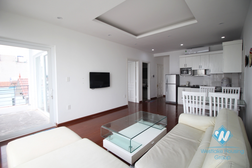 New apartment with balcony for rent in Tay Ho area