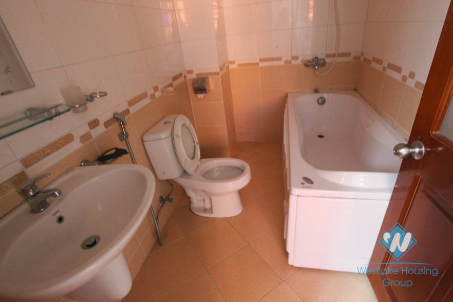 Quiet house for rent in To Ngoc Van Street, Tay Ho, Hanoi