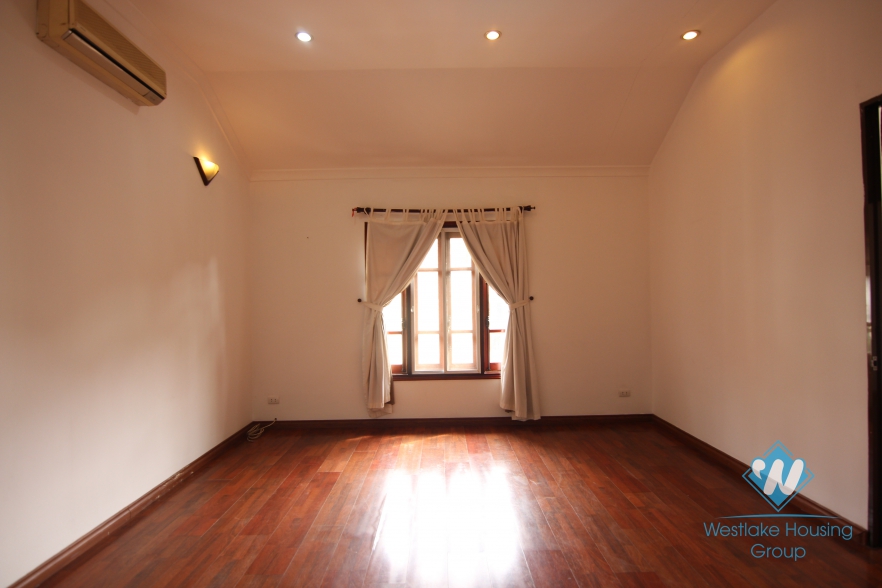 Swiming pool yard villa for rent on To Ngoc Van, Tay Ho, Hanoi