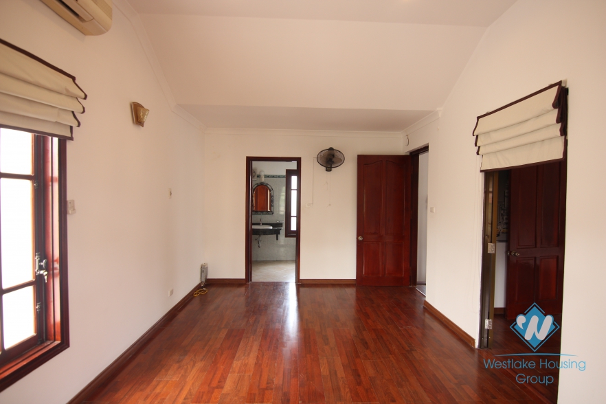 Swiming pool yard villa for rent on To Ngoc Van, Tay Ho, Hanoi