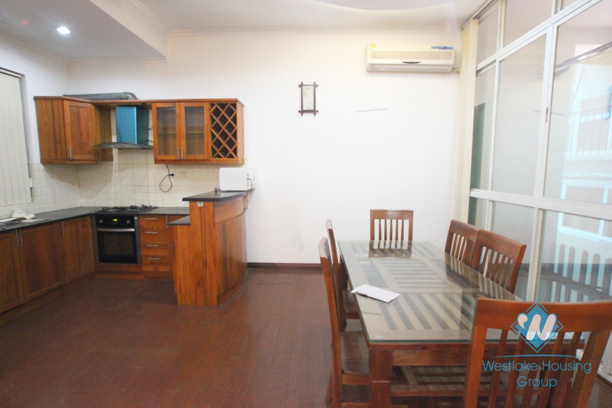 Fully house for rent in To Ngoc Van Street,Tay Ho, Hanoi, quiet location, 