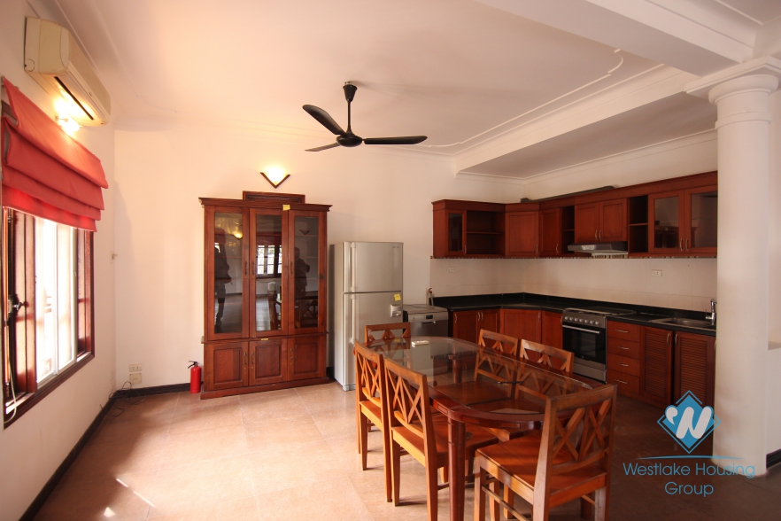 Swiming pool yard villa for rent on To Ngoc Van, Tay Ho, Hanoi