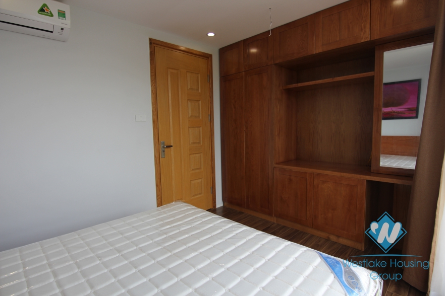 Lake view two bedrooms apartment for rent in Tay Ho, Ha Noi