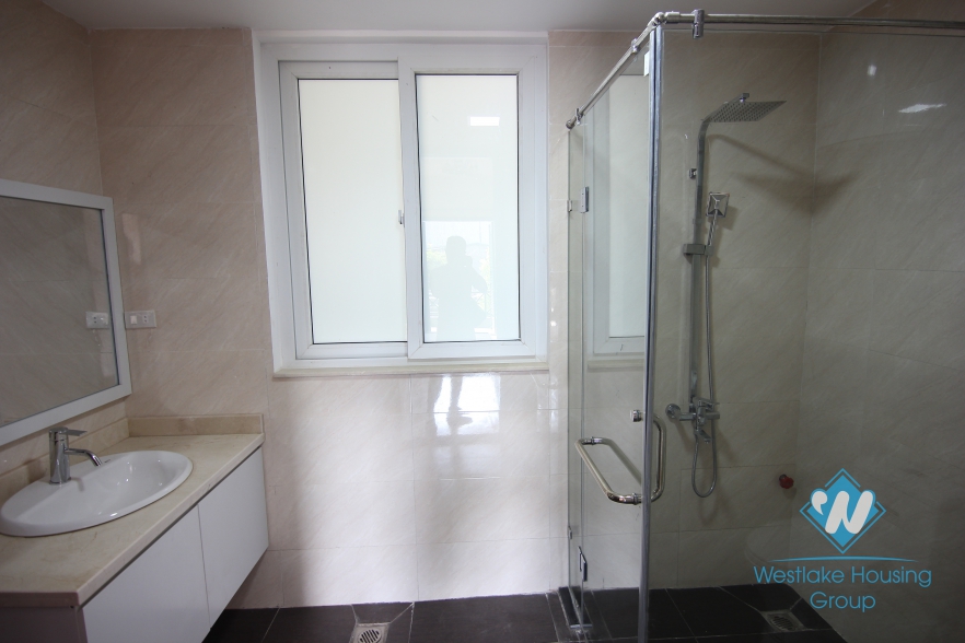 French style, unfurnished house for rent in To Ngoc Van, Tay Ho, Ha noi