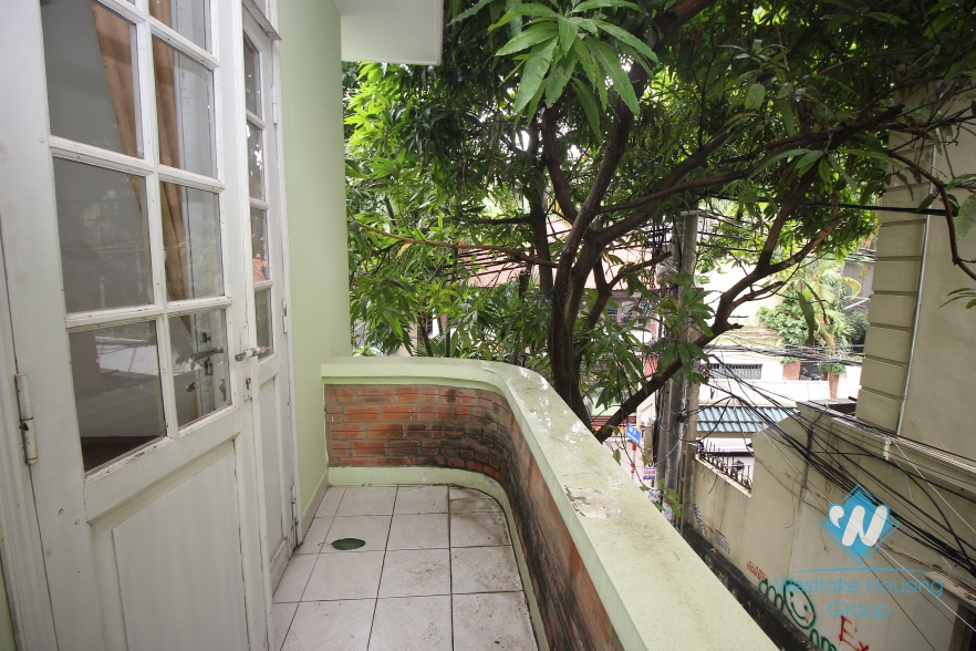 House for rent with car garage, large yard and terrace in Tay Ho, Hanoi