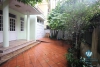 House for rent with car garage, large yard and terrace in Tay Ho, Hanoi