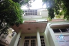 House for rent with car garage, large yard and terrace in Tay Ho, Hanoi