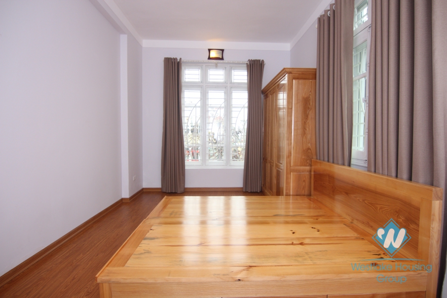 Modern house with lovely bedrooms for rent in Tay Ho, Hanoi