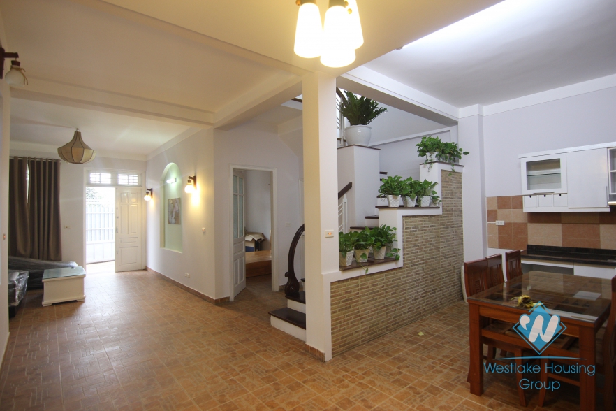 Modern house with lovely bedrooms for rent in Tay Ho, Hanoi