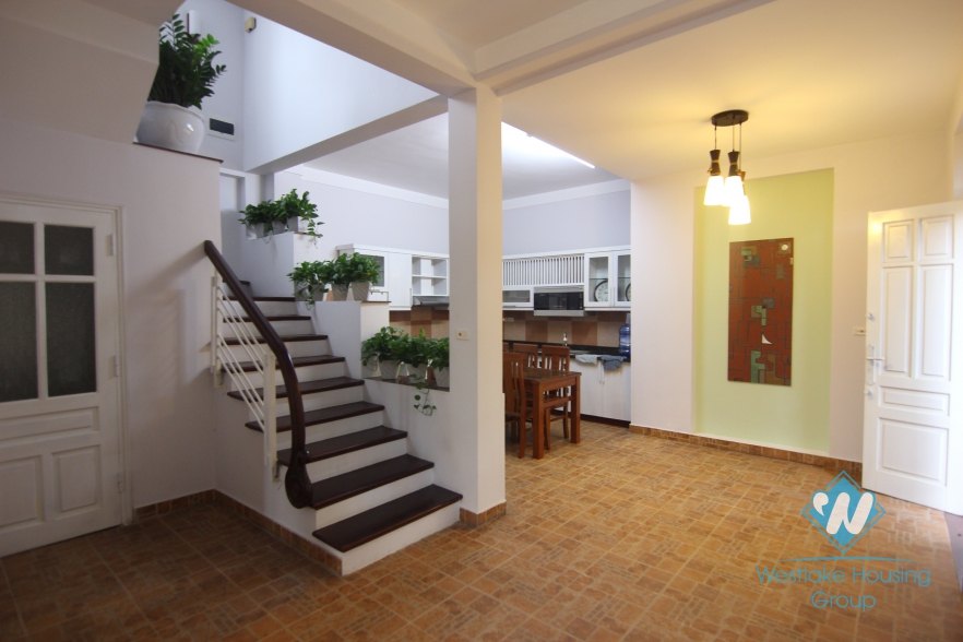 Modern house with lovely bedrooms for rent in Tay Ho, Hanoi