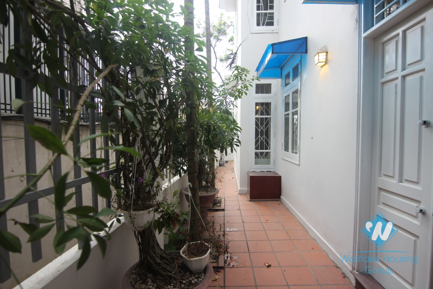 Modern house with lovely bedrooms for rent in Tay Ho, Hanoi