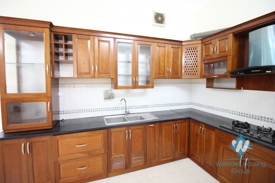 Large house with 5 bedrooms and 5 bathrooms for rent in Tay Ho, Hanoi