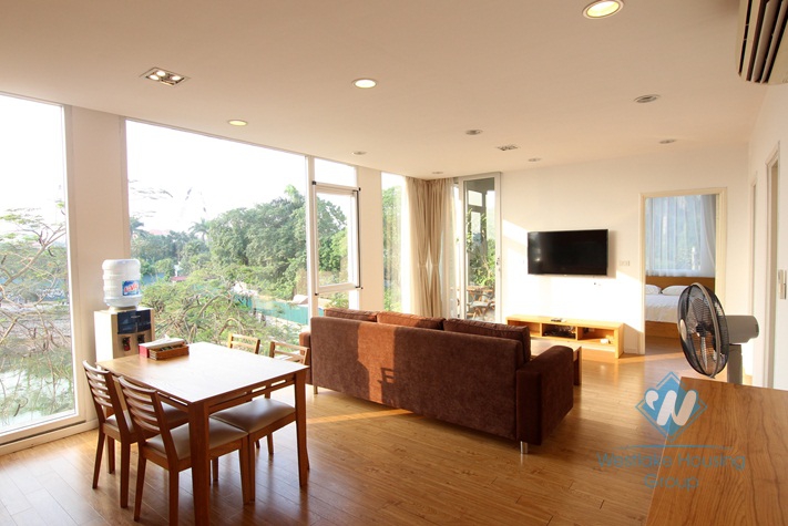 Lake view apartment for rent in Dang Thai Mai, Tay Ho, Ha Noi