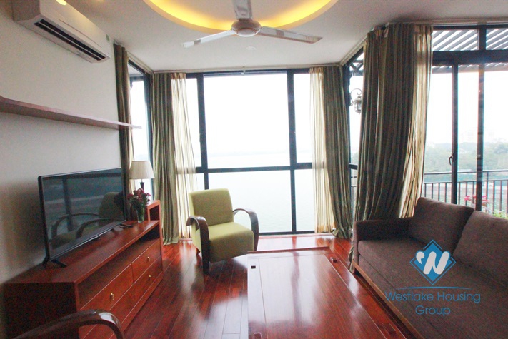 Brand new and lake view apartment for rent in Westlake, Tay Ho, Ha Noi