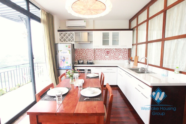 Brand new and lake view apartment for rent in Westlake, Tay Ho, Ha Noi